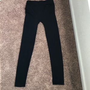 Fleece leggings